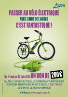Affiche A3 chèque vélo